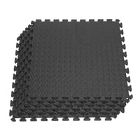 Importclick - Set 8 Pisos Tatami Deportivo Goma Eva Negro