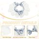 thumbnail image 3 of Collar de Encaje para Mascotas, Collar de Gato Lindo, Baberos para Perros, Pajarita para Mascotas, Bandana con Volantes Ajustable y Desprendible Azul y M, 3 of 7