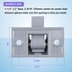 thumbnail image 3 of Vanshly, Juego de 2 Soportes de Montaje Compatibles con Dometic Sun Chaser Brazo Inferior de Toldo Repuesto para Trailer Camper Gris, 3 of 6