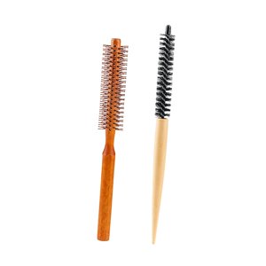 Ioensy - Cepillo Para Rizar El Cabello Para Peinar El Cabello Flequillo Levantamiento Corto Rizado Recto Grueso