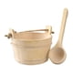thumbnail image 4 of Barril y cucharón de Sauna de madera, herramienta de baño humeante para SPA, cubo de baño, suministros de baño resistentes para SPA, Hotel, baño, sala, 4 of 5