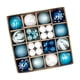 thumbnail image 2 of 44 Uds. Adornos De Bolas De Navidad Decoración Colgante De Navidad Decoración De árbol De Navidad Azul Blanco, 2 of 5