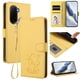thumbnail image 2 of Xiaomi POCO M7 4G Funda Billetera con Ranuras para Tarjetas, Amarillo, 2 of 6