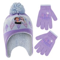 Conjunto De Gorro Y Manoplas De Invierno Disney Frozen Elsa Y Anna