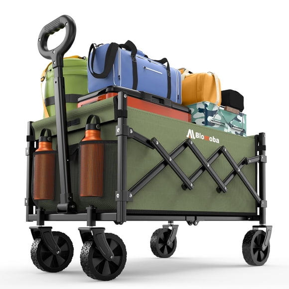 Carrito utilitario plegable Blomoba 104 L, carga de 100 kg
