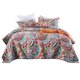 thumbnail image 1 of Juego de colcha Qucover Queen 234 × 249 cm multicolor con diseño paisley, 1 of 6