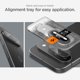 thumbnail image 5 of Protector de pantalla para lente de cámara Spigen GlaStar EZ Fit Pixel 9, 5 of 7