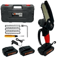 Lernen - Motosierra Podadora Konnen Eléctrica + 2 Baterías