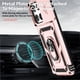 thumbnail image 3 of Funda Resistente Anillo Soporte Motorola Moto G Stylus 2025 Privacidad Cámara Montaje Magnético Oro rosa, 3 of 6