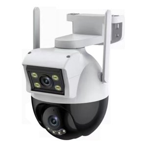 Genérico - Camara Seguridad Fiveone Doble Lente Wifi Hogar Interior Lau