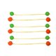 thumbnail image 5 of 6x Bolas De Escalera Versátiles (2 Colores) Pelotas De Golf Para Lanzamiento En Césped Combina Naranja Y Verde, 5 of 5