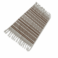 Estilodomus - Alfombra Bajada De Cama 90X59Cm Boho Colorido Decorativa Rustico