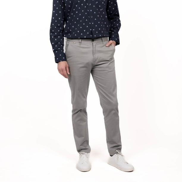 Pantalón Frente Plano Slim Fit
