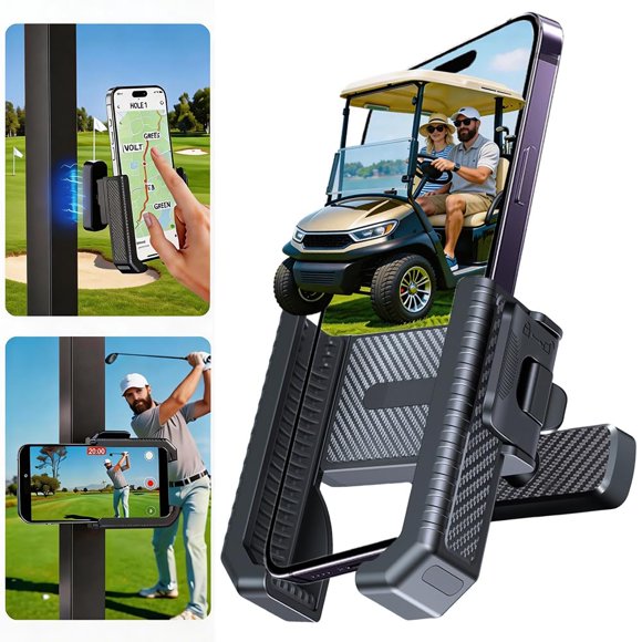 Soporte magnético para teléfono PXIRQ para carrito de golf 360°
