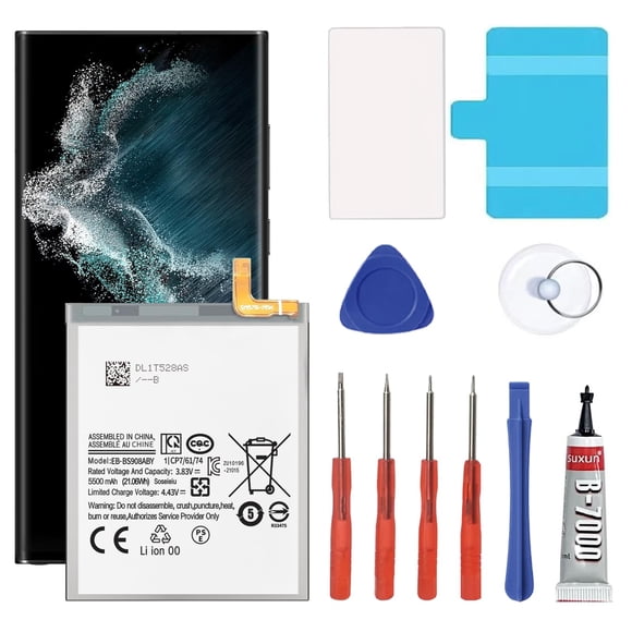 Batería Soseieiu Galaxy S22 Ultra 5500 mAh EB-BS908ABY