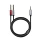 thumbnail image 3 of Cables Mezcladores De Cobre De 3,5 Mm 1/8" TRS Macho A 2 X 6,35 Mm 1/4" Macho, 2 M, 3 of 5