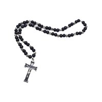 Magideal - Cruz Colgante St. Con Benedict Hecho A Mano Para Hombres, Mujeres, Hombres, Regalos, Joyería, Regalo, Cruz, Colgante De Juses, Negro