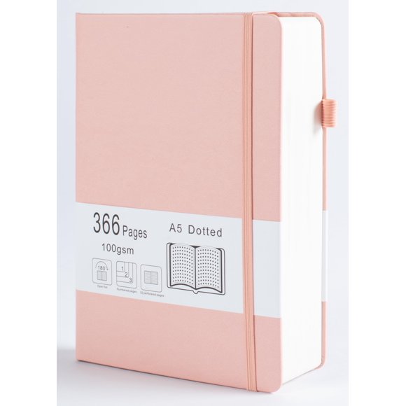 Cuaderno Bullet VOLINOTE A5 366 páginas 100 g/m² Blush