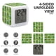thumbnail image 3 of Pepinillo theme 7 colors Alarm Clock Digital LED Alarm Clock Gifts for kids friends family, 3 of 6