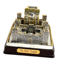 Magideal - Estatua Sagrado Jerusalén Estatuilla Religiosa Coleccionable Creativa Adorno De Escritorio Para Chimenea De Estante De Oficina