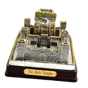 Magideal - Estatua Sagrado Jerusalén Estatuilla Religiosa Coleccionable Creativa Adorno De Escritorio Para Chimenea De Estante De Oficina