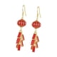 thumbnail image 3 of Pendientes De A?o Nuevo Chino Pendientes De Gancho únicos Para El Compromiso De Citas Holiday Style A, 3 of 5