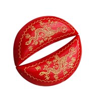 Magideal - Juego De Sagradas, Suministros De Adivinación De , Copa De Adivinación, Copas Budistas, Herramientas De Adivinación Feng Shui Taoísta, Dragón Rojo S