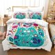 thumbnail image 1 of Cute Cat Series Quilt Duvet Cover Set Bedding Home Textiles Bed Linen3-Piece Bedding Set, 1 of 5