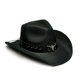 thumbnail image 3 of Sombrero Vaquero YOUBADU Negro Talla Única 58 cm Unisex, 3 of 7