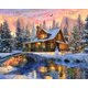 thumbnail image 2 of Rompecabezas Springbok Rocky Mountain Christmas de 1000 piezas, 2 of 9