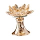 thumbnail image 4 of Candelabro Decorativo De Estatuilla De Loto Para Fiesta De Escritorio De Boda 12cm X 12cm X 13cm, 4 of 5
