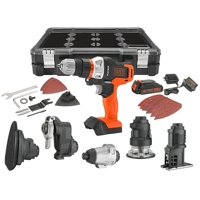 Kit Combinado De Herramientas Eléctricas Black+Decker 20V Max Matrix Juego De 6 Herramientas