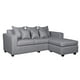 thumbnail image 3 of Seccional Atos Tela Gris Claro, 3 of 6