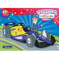 Penguin Random House - Libro Valijita Para Pintar - Autos F1