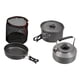 thumbnail image 2 of Juego De Utensilios De Cocina Para Acampar Livianos, Juego De Cocina Al Aire Libre Con Ollas Y Hervidor De Agua De 1 L, 8 Piezas_Negro, 2 of 3