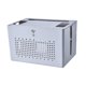 thumbnail image 1 of Caja De Almacenamiento De Enrutador Cubierta De Enrutador A Prueba De Polvo Portátil Para Sala De Estar Para El Hogar Gris, 1 of 5
