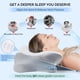 thumbnail image 2 of Almohada viscoelástica FAIORD con soporte cervical con funda de seda helada, 2 of 7