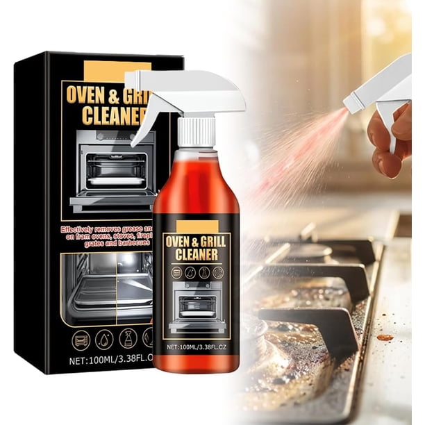Spray limpiador aceite pesado cocina 100ml hornos encimeras estufa