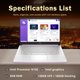 thumbnail image 3 of Portátil HP Stream 14" 8 GB RAM 288 GB SSD Wi‑Fi 6 Windows 11, 3 of 9