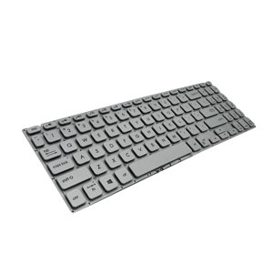 Magideal - Diseño . Uu. Para Computadora Portátil Reemplazos Directos Para Vivobook V5000D V5000F Fl8700 Sin Componentes De Marco Accesorio Premium Luz De Fondo Plateada