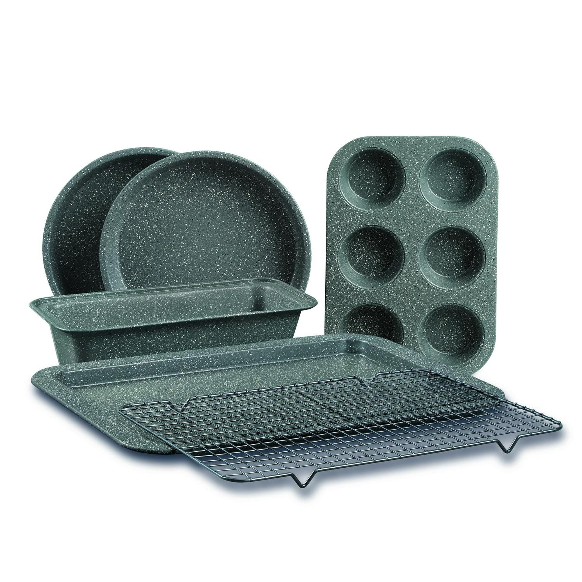 Set Para Hornear Greystone 6 Pcs Oster Gris Tamaño Unico