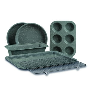 Set Para Hornear Greystone 6 Pcs Oster Gris Tamaño Unico