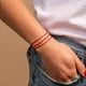 thumbnail image 2 of Pack 3 Pulseras Rojas con Mostacillas de Plata rojo Talla única, 2 of 2