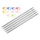 thumbnail image 1 of Uxcell 5Pcs US 9(5.5mm) Aguja de Tejer de Doble Punta con 10 Marcadores de Puntadas para Proyectos Hechos a Mano, 1 of 5