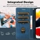 thumbnail image 2 of Flip Leather Phone Case For IPhone 14 13 12 Mini 11 Pro XS Max XR X 6 7 8 Plus SE 2020 2022 Luxury Wallet Cards Magnetic Cover, 2 of 3