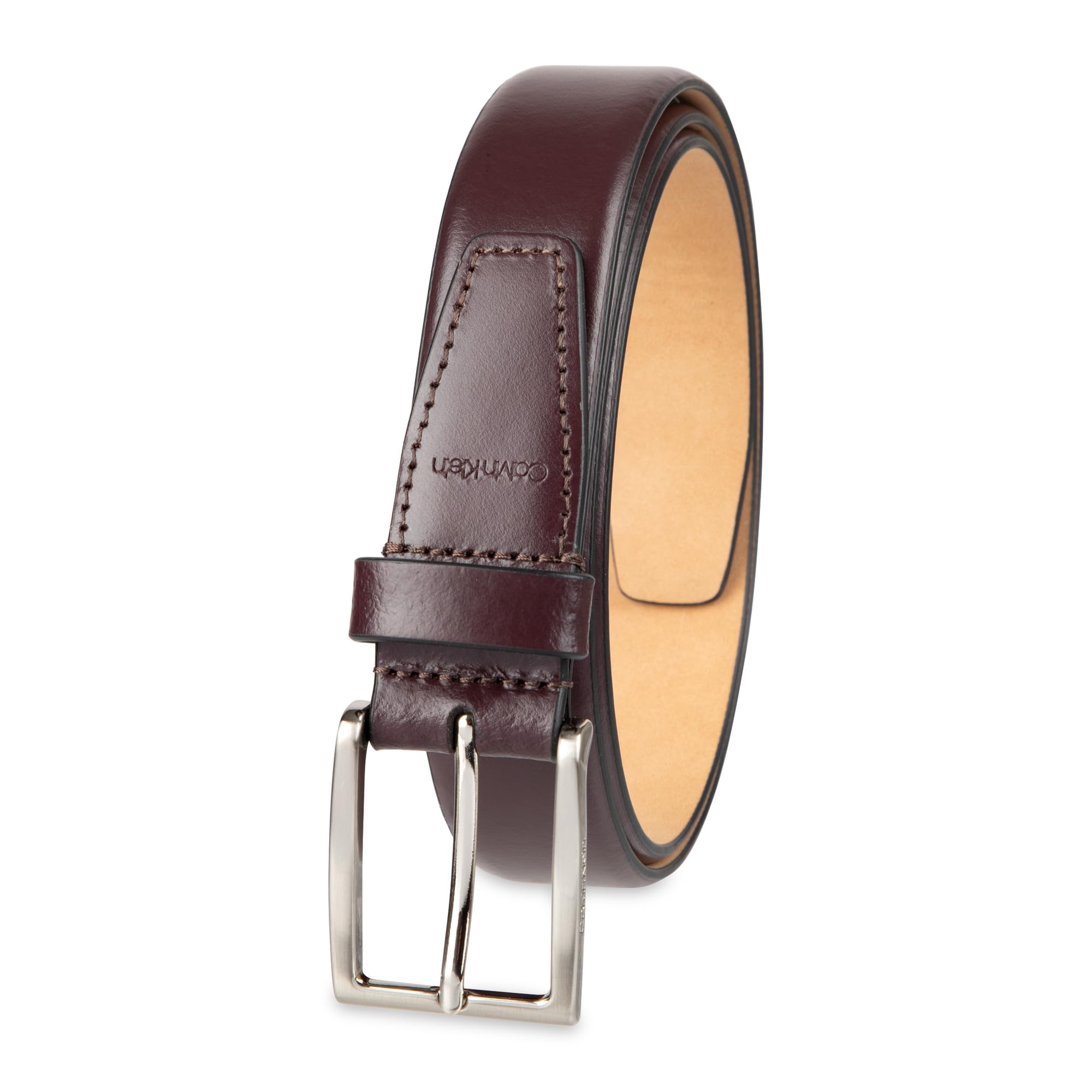 Cinturón De Vestir Calvin Klein Renegade Para Hombre Marrón Talla L