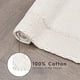 thumbnail image 3 of Set de alfombras de baño de algodón Laura Ashley Ivory 43x61 y 51x81 cm, 3 of 8