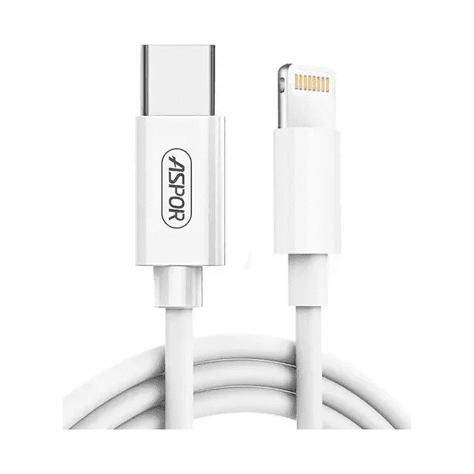 Genérico - Cable Tipo C A Lightning Compatible Iphone Aspor 2 Metros