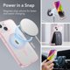 thumbnail image 3 of Funda de teléfono ESR para iPhone 14/13 con MagSafe, transparente a prueba de golpes, 3 of 8