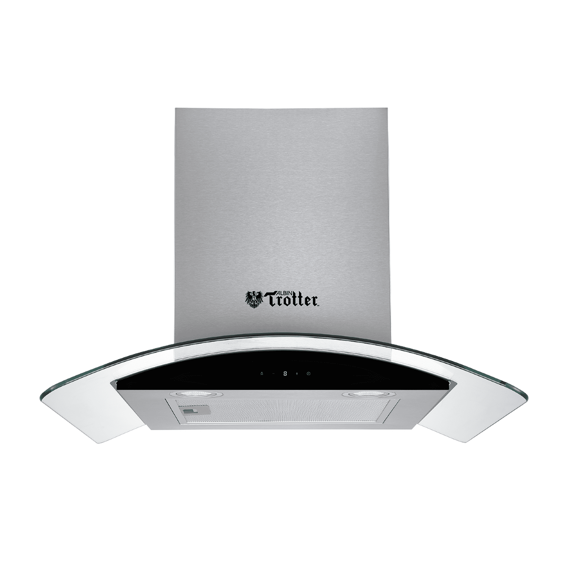 Albin Trotter - Campana Mural Touch Vidrio Ancho: 600 Fondo: 500 Alto:455